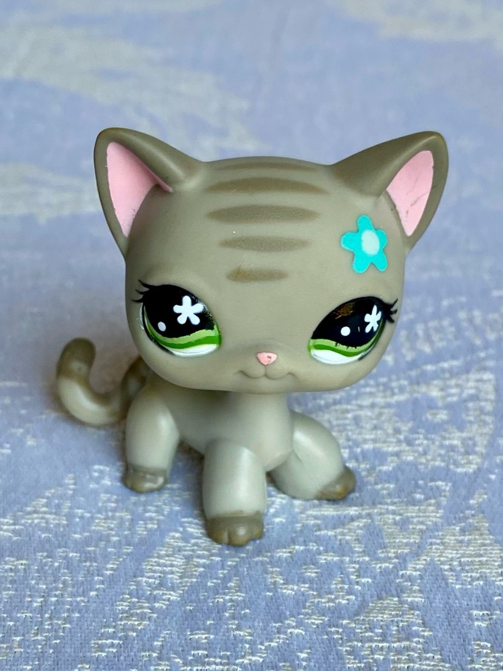 Vintage Authentic Littlest Pet Shop Shorthair Cat #483
